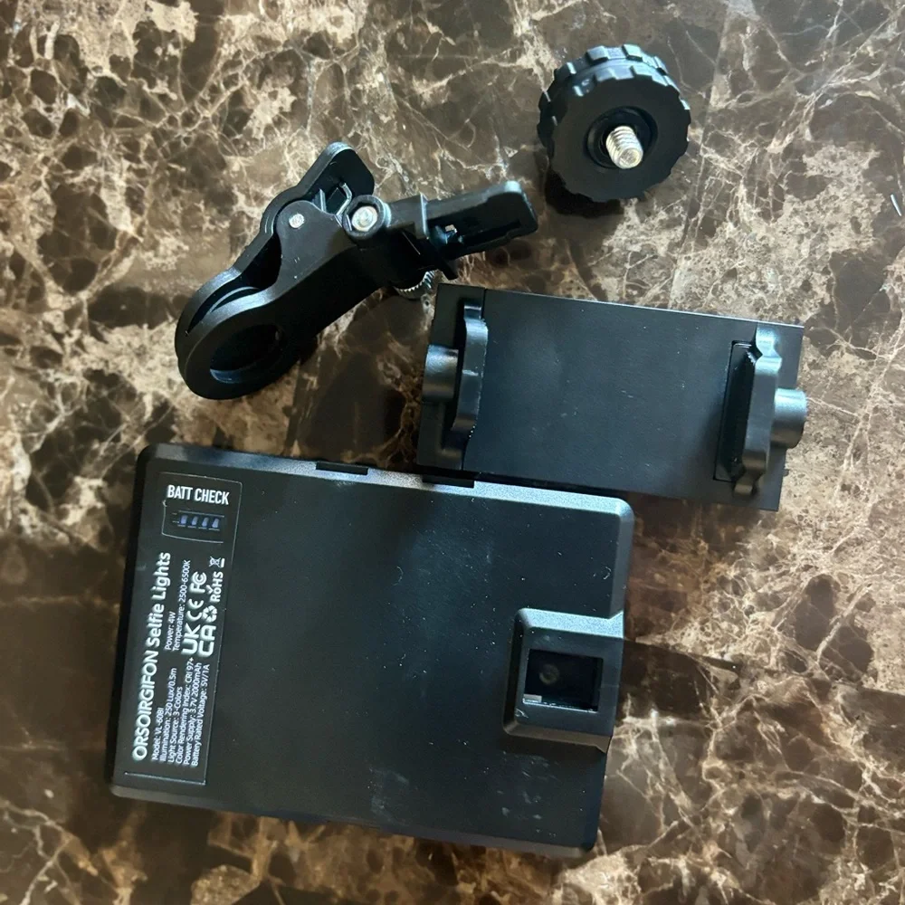 Black Onboard Camera Light Kit